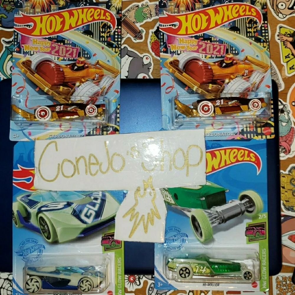 HOT WHEELS 2021 HAPPY NEW YEAR CARBONATOR
